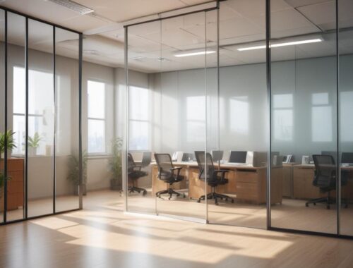 Обзор офисных перегородок: виды, материалы и монтаж
