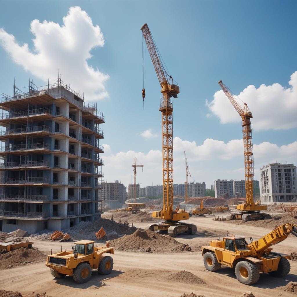 Обзор крановой техники и ее применения в строительстве