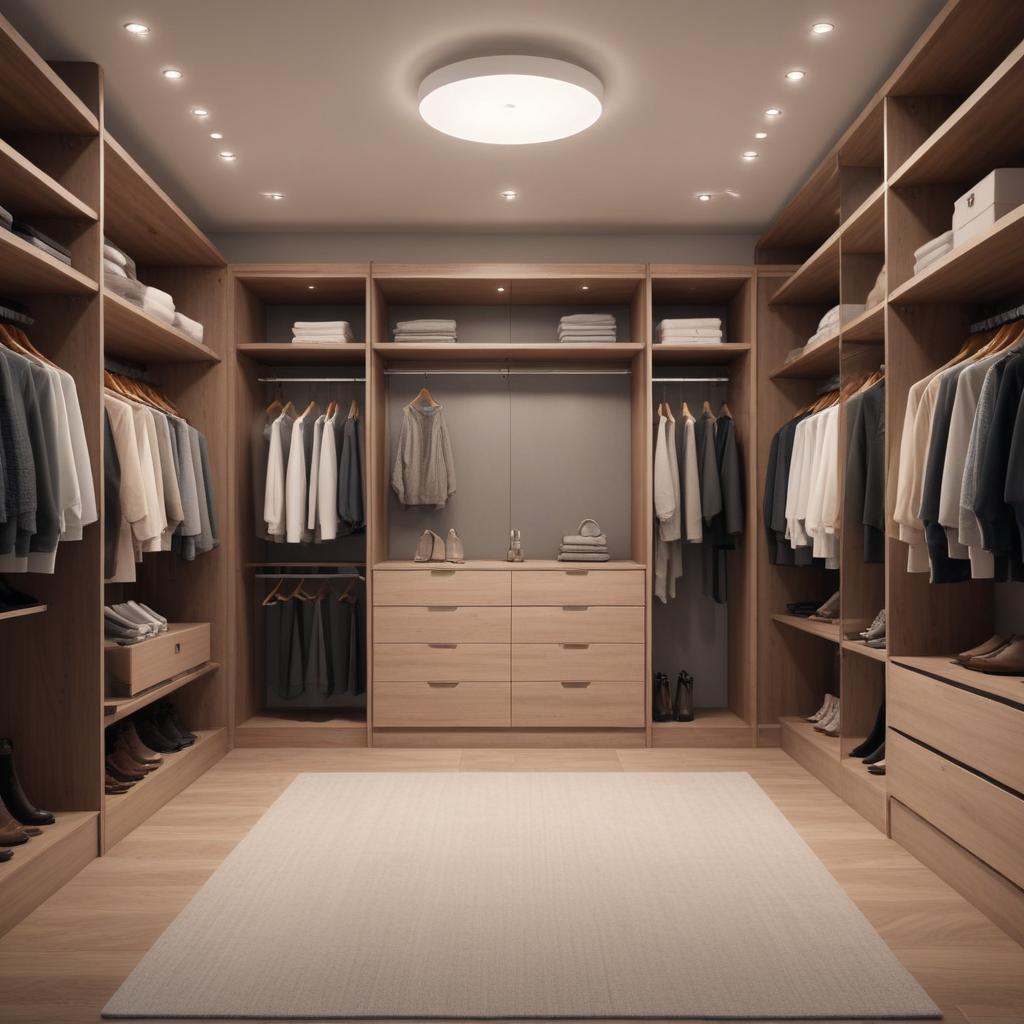 Гардеробные на заказ по размерам: особенности проектирования и планировки