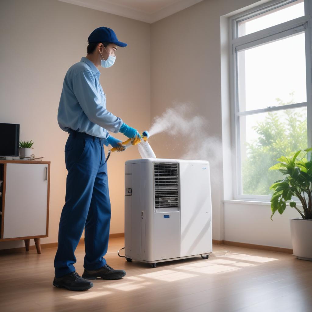 Дезинфекция кондиционеров с выездом: цены и условия услуги