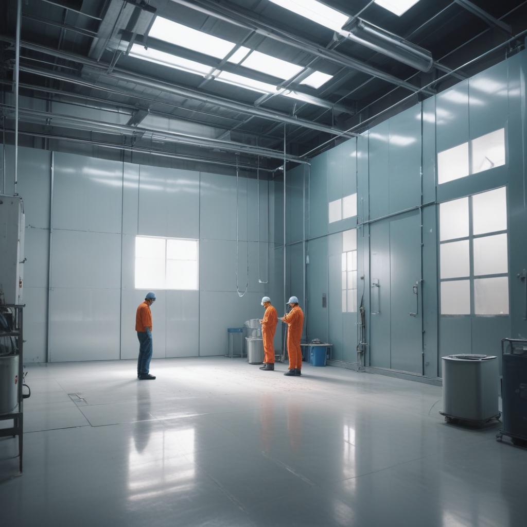 Покрасочные и сушильные камеры промышленного назначения