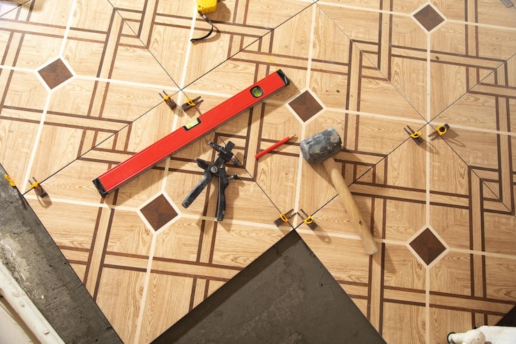 Укладка плитки на фанеру в деревянном доме: советы