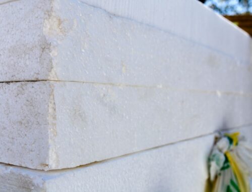 Монтаж фасадного утеплителя пеноплекс под штукатурку